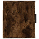 Wall Mounted TV Cabinet Smoked Oak 57x34.5x40 cm - Close-Up Angle