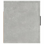 Wall Mounted TV Cabinet Concrete Grey 80x34.5x40 cm