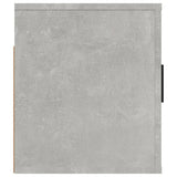 Wall Mounted TV Cabinet Concrete Grey 100x34.5x40 cm