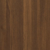 Wall Mounted TV Cabinet Brown Oak 100x34.5x40 cm