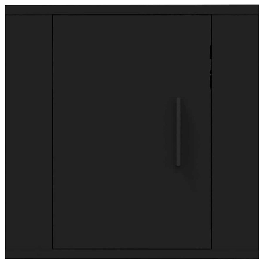 Wall Mounted TV Cabinet Black 40x34.5x40 cm