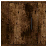 Wall Mounted TV Cabinet Smoked Oak 40x34.5x40 cm