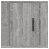 Wall Mounted TV Cabinet Grey Sonoma 40x34.5x40 cm