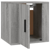 Wall Mounted TV Cabinet Grey Sonoma 40x34.5x40 cm - Close-Up Angle