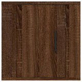 Wall Mounted TV Cabinet Brown Oak 40x34.5x40 cm