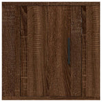 Wall Mounted TV Cabinet Brown Oak 40x34.5x40 cm