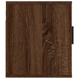 Wall Mounted TV Cabinet Brown Oak 40x34.5x40 cm