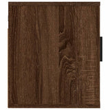 Wall Mounted TV Cabinets 2 pcs Brown Oak 40x34.5x40 cm - Close-Up Angle