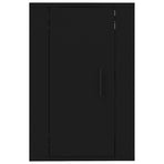 Wall Mounted TV Cabinet Black 40x34.5x60 cm