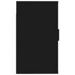 Wall Mounted TV Cabinet Black 40x34.5x60 cm