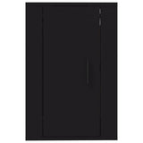 Wall Mounted TV Cabinets 2 pcs Black 40x34.5x60 cm - Rear View