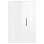 Wall Mounted TV Cabinets 2 pcs High Gloss White 40x34.5x60 cm