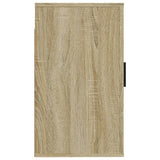 Wall Mounted TV Cabinets 2 pcs Sonoma Oak 40x34.5x60 cm - Close-Up Angle