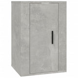 Wall Mounted TV Cabinets 2 pcs Concrete Grey 40x34.5x60 cm