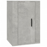 Wall Mounted TV Cabinets 2 pcs Concrete Grey 40x34.5x60 cm - 45-Degree Angle