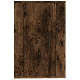 Wall Mounted TV Cabinet Smoked Oak 40x34.5x60 cm - 45-Degree Angle