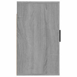 Wall Mounted TV Cabinets 2 pcs Grey Sonoma 40x34.5x60 cm - Close-Up Angle