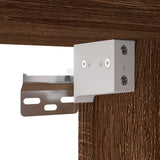 Wall Mounted TV Cabinet Brown Oak 40x34.5x60 cm - Extra Image