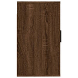 Wall Mounted TV Cabinets 2 pcs Brown Oak 40x34.5x60 cm - Close-Up Angle