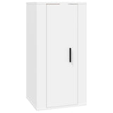 Wall Mounted TV Cabinet White 40x34.5x80 cm