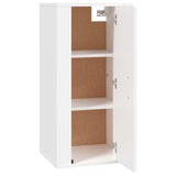 Wall Mounted TV Cabinet White 40x34.5x80 cm