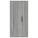 Wall Mounted TV Cabinet Grey Sonoma 40x34.5x80 cm - 45-Degree Angle