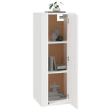 Wall Mounted TV Cabinet White 40x34.5x100 cm - Side View