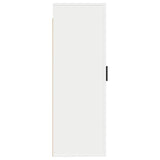 Wall Mounted TV Cabinet White 40x34.5x100 cm - Rear View