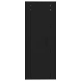 Wall Mounted TV Cabinet Black 40x34.5x100 cm - 45-Degree Angle