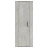 Wall Mounted TV Cabinet Concrete Grey 40x34.5x100 cm - 45-Degree Angle