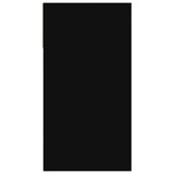 Console Table Black 100x39x75 cm Engineered Wood - Low Angle