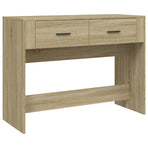 Console Table Sonoma Oak 100x39x75 cm Engineered Wood