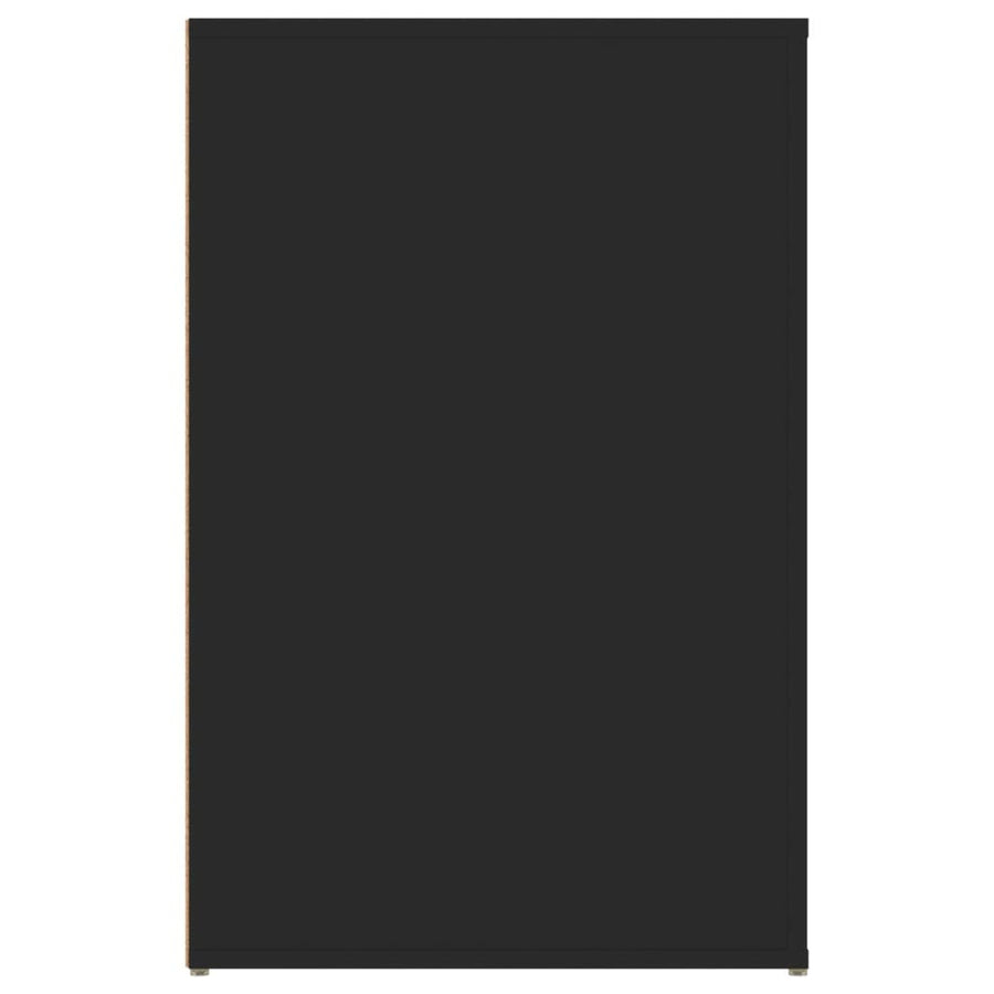 Desk Black 100x49x75 cm Engineered Wood