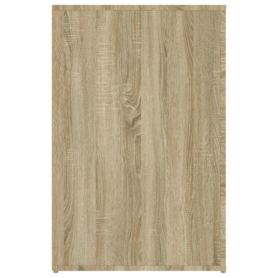 Desk Sonoma Oak 100x49x75 cm Engineered Wood