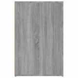 Desk Grey Sonoma 100x49x75 cm Engineered Wood - Low Angle
