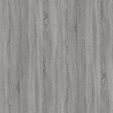 Desk Grey Sonoma 100x49x75 cm Engineered Wood - Extra Image