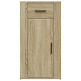 Desk Cabinet Sonoma Oak 40x49x75 cm Engineered Wood