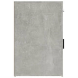 Desk Cabinet Concrete Grey 40x49x75 cm Engineered Wood - Low Angle