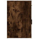 Desk Cabinet Smoked Oak 40x49x75 cm Engineered Wood - Low Angle