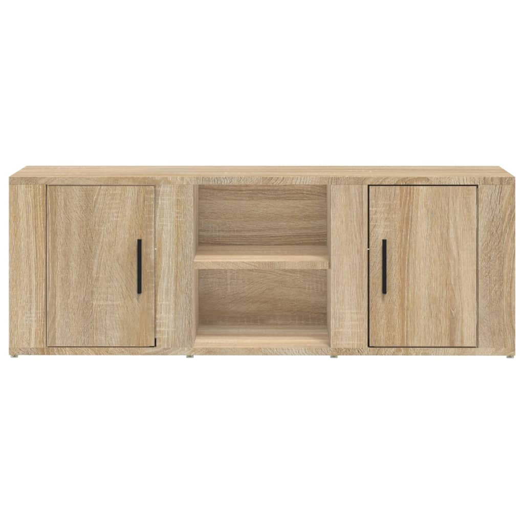 TV Cabinet Sonoma Oak 100x31.5x35 cm Engineered Wood