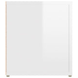 TV Cabinets 2 pcs High Gloss White 80x31.5x36 cm Engineered Wood