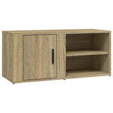 TV Cabinet Sonoma Oak 80x31.5x36 cm Engineered Wood