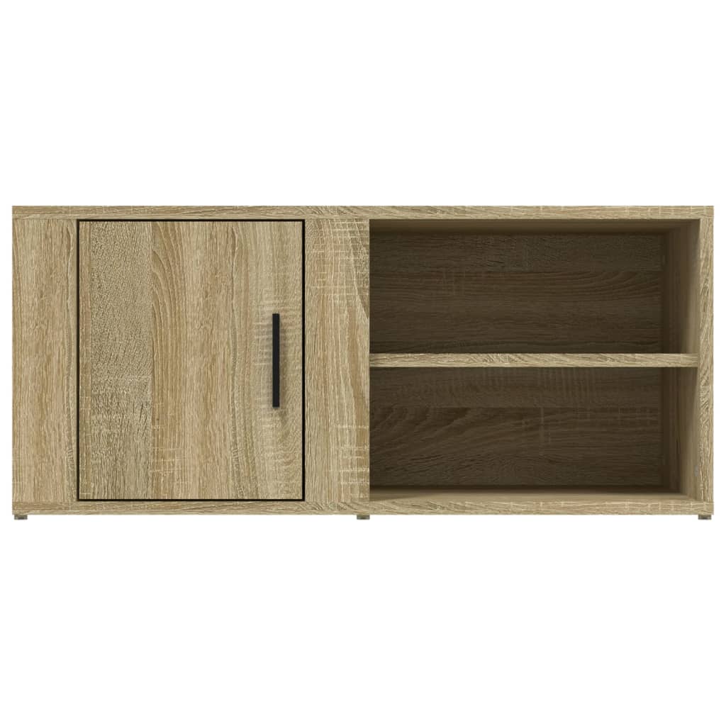 TV Cabinet Sonoma Oak 80x31.5x36 cm Engineered Wood