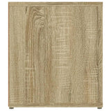 TV Cabinet Sonoma Oak 80x31.5x36 cm Engineered Wood
