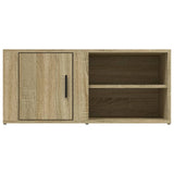 TV Cabinets 2 pcs Sonoma Oak 80x31.5x36 cm Engineered Wood - Close-Up Angle