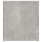 TV Cabinet Concrete Grey 80x31.5x36 cm Engineered Wood