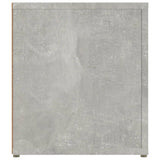 TV Cabinet Concrete Grey 80x31.5x36 cm Engineered Wood - Close-Up Angle
