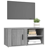 TV Cabinet Grey Sonoma 80x31.5x36 cm Engineered Wood