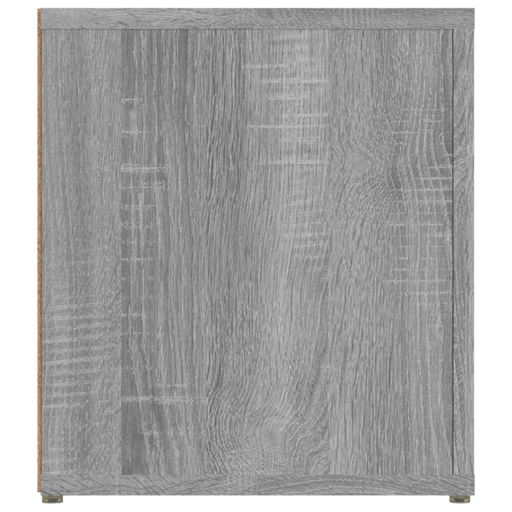 TV Cabinet Grey Sonoma 80x31.5x36 cm Engineered Wood