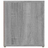 TV Cabinet Grey Sonoma 80x31.5x36 cm Engineered Wood